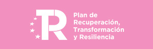 Logotipo del plan de recuepracion, transformación y resilencia